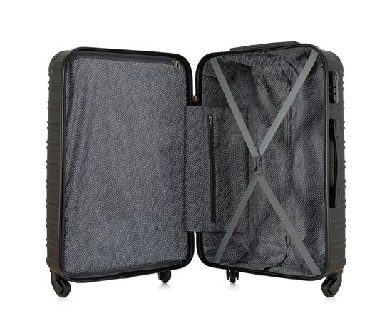Чемодан Semi Line 24" (M) Black (T5953-2) (DAS303425), изображение 6 Чемодан Semi Line 24" (M) Black (T5953-2) (DAS303425), изображение 6
