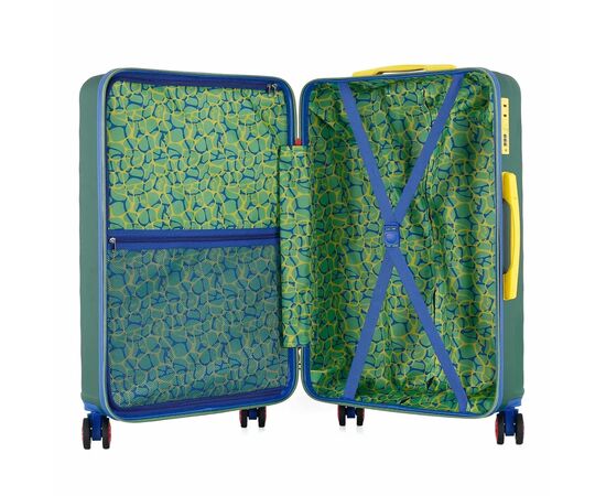 Чемодан Semi Line 24" (M) Dark Green (T5805-2) (DAS303407), изображение 6 Чемодан Semi Line 24" (M) Dark Green (T5805-2) (DAS303407), изображение 6