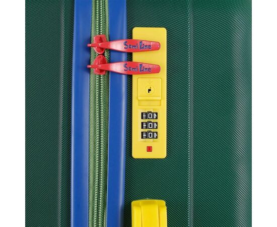 Чемодан Semi Line 28" (L) Dark Green (T5805-3) (DAS303408), изображение 7 Чемодан Semi Line 28" (L) Dark Green (T5805-3) (DAS303408), изображение 7