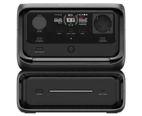 Зарядная станция EcoFlow RIVER 3 Max (EFRIVER3Max-EU-CBOX), изображение 3 Зарядная станция EcoFlow RIVER 3 Max (EFRIVER3Max-EU-CBOX), изображение 3