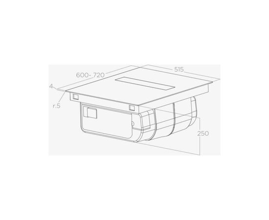 Варочная поверхность Elica NIKOLATESLA FIT RAW BR/A/60, изображение 7