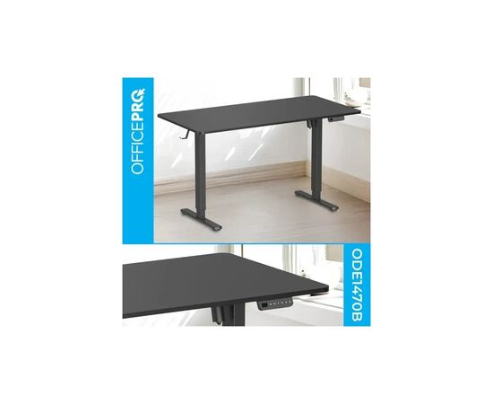 Компьютерный стол OfficePro ODE1470B Black (ODE1470B), изображение 3 Компьютерный стол OfficePro ODE1470B Black (ODE1470B), изображение 3