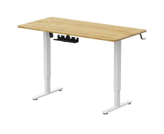 Компьютерный стол OfficePro ODE1470LWW Light Wood/White (ODE1470LWW), изображение 2 Компьютерный стол OfficePro ODE1470LWW Light Wood/White (ODE1470LWW), изображение 2