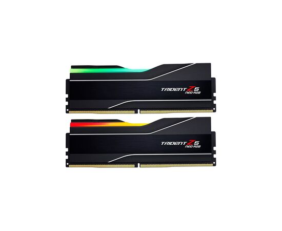 Модуль памяти для компьютера DDR5 64GB (2x32GB) 6000 MHz Trident Z5 Neo RGB Black G.Skill (F5-6000J3636F32GX2-TZ5NR)