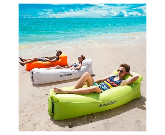 Матрас надувной Naturehike Ламзак NH20FCD06 сірий (6927595747506), изображение 4