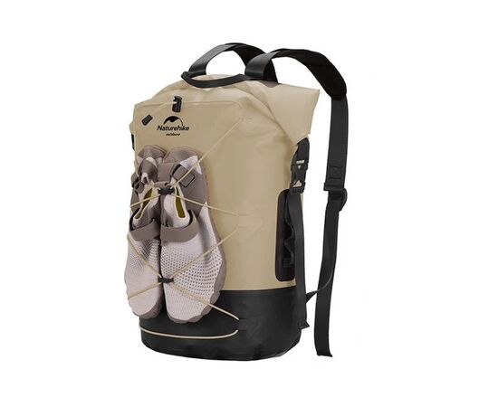 Рюкзак туристический Naturehike водонепроникний NH21FSB04 40л бежевий (6927595788264)