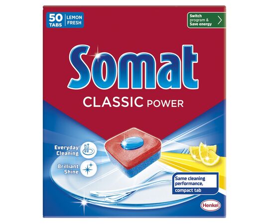 Таблетки для посудомийних машин Somat Classic Power 50 шт. (9000101809817)