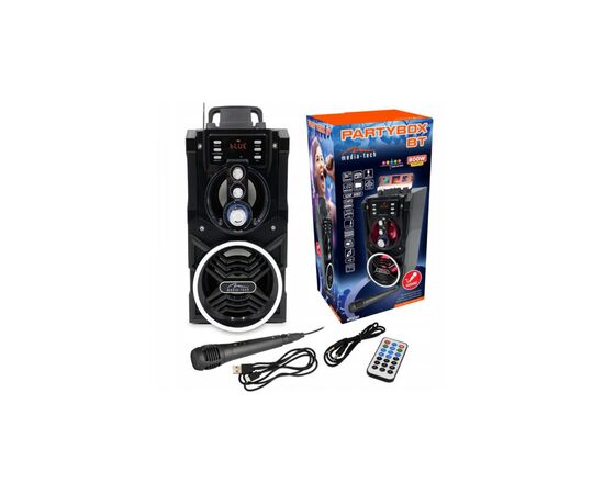 Акустическая система Media-Tech Boombox BT 18W Black (MT3150), изображение 8