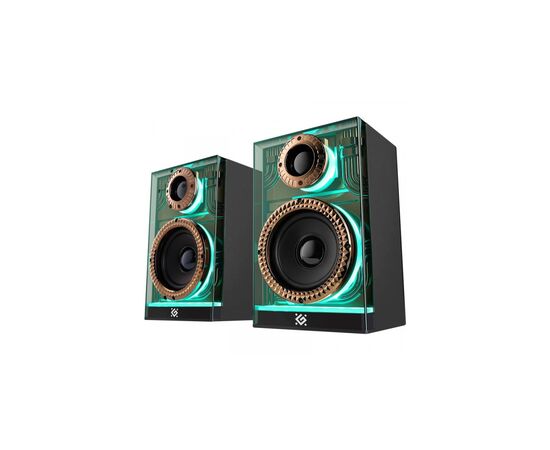 Акустическая система Defender Futuro LED Bluetooth Black (65087), изображение 2 Акустическая система Defender Futuro LED Bluetooth Black (65087), изображение 2