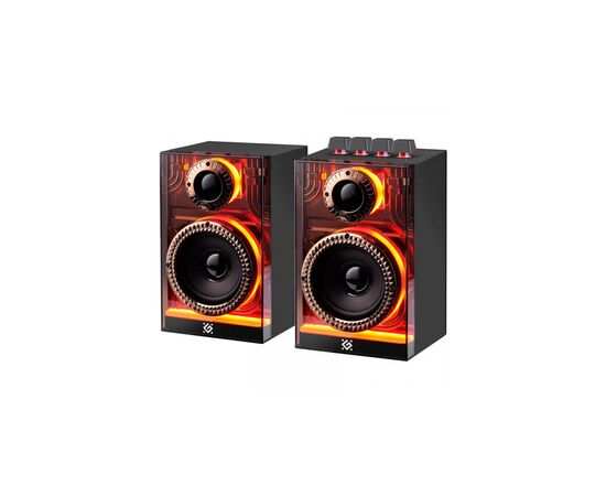 Акустическая система Defender Futuro LED Bluetooth Black (65087), изображение 3 Акустическая система Defender Futuro LED Bluetooth Black (65087), изображение 3