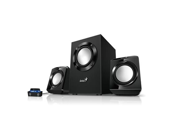 Акустическая система Genius SW-2.1 300 II Black (31730053401), изображение 2 Акустическая система Genius SW-2.1 300 II Black (31730053401), изображение 2