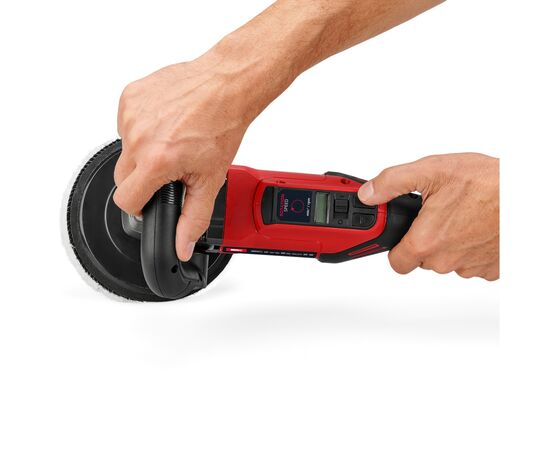 Шлифовальная машина Einhell полировальная CC-PO 1100/150 CE 1100W, 150мм, 500-3500об/мин (2093250), изображение 3 Шлифовальная машина Einhell полировальная CC-PO 1100/150 CE 1100W, 150мм, 500-3500об/мин (2093250), изображение 3