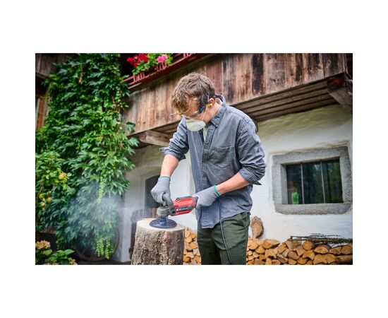 Шлифовальная машина Einhell полировальная CC-PO 1100/150 CE 1100W, 150мм, 500-3500об/мин (2093250), изображение 7 Шлифовальная машина Einhell полировальная CC-PO 1100/150 CE 1100W, 150мм, 500-3500об/мин (2093250), изображение 7