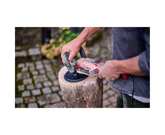 Шлифовальная машина Einhell полировальная CC-PO 1100/150 CE 1100W, 150мм, 500-3500об/мин (2093250), изображение 9 Шлифовальная машина Einhell полировальная CC-PO 1100/150 CE 1100W, 150мм, 500-3500об/мин (2093250), изображение 9