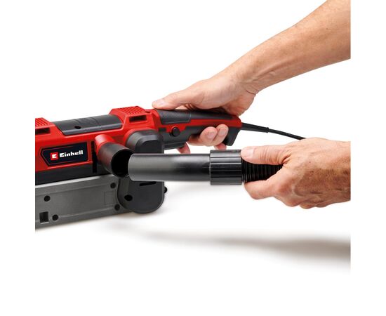 Шлифовальная машина Einhell TE-BS 850E ленточная, 850Вт, 75х533мм (4466245), изображение 3 Шлифовальная машина Einhell TE-BS 850E ленточная, 850Вт, 75х533мм (4466245), изображение 3