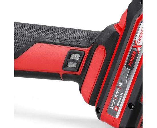 Шлифовальная машина Einhell Professional TP-AG 18/125 F Li BL - Solo PXC 18V, 125мм, 8500об/мин (без АКБ и ЗУ) (4431175), изображение 4