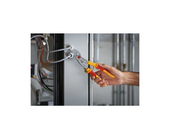 Кліщі Bosch Professional, переставні, 250 мм, ізольовані, VDE (1.600.A02.NE5), зображення 2 Кліщі Bosch Professional, переставні, 250 мм, ізольовані, VDE (1.600.A02.NE5), зображення 2