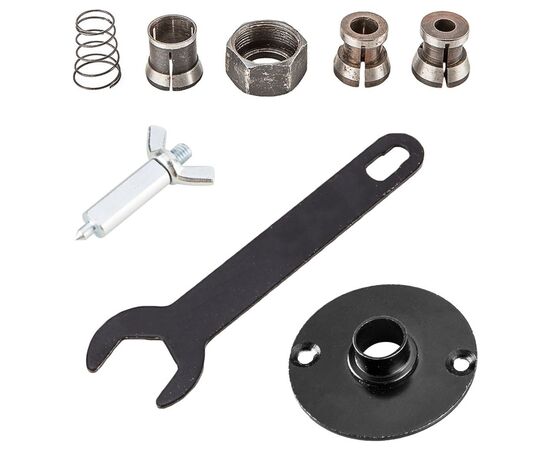 Фрезер Graphite 1300Вт, цанга 6-12мм, 28000об/хв (59G717), зображення 4