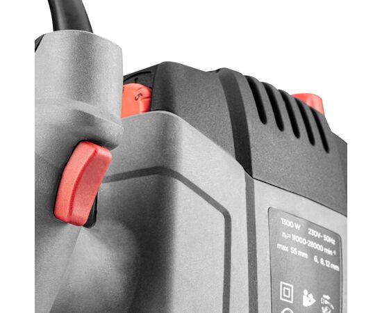 Фрезер Graphite 1300Вт, цанга 6-12мм, 28000об/хв (59G717), зображення 7