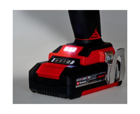 Шуруповерт Einhell TP-CD 18/50 Li-i BL PXC 18V, 2х2Ah, 50Нм, кейс (4513940), изображение 5 Шуруповерт Einhell TP-CD 18/50 Li-i BL PXC 18V, 2х2Ah, 50Нм, кейс (4513940), изображение 5