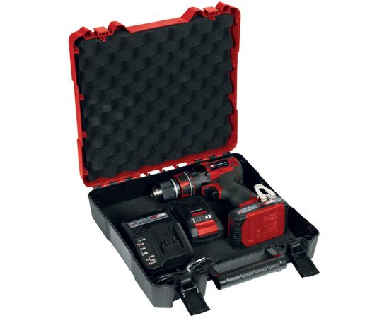 Шуруповерт Einhell TP-CD 18/50 Li-i BL PXC 18V, 2х2Ah, 50Нм, кейс (4513940), изображение 7 Шуруповерт Einhell TP-CD 18/50 Li-i BL PXC 18V, 2х2Ah, 50Нм, кейс (4513940), изображение 7