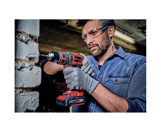 Шуруповерт Einhell TP-CD 18/50 Li-i BL PXC 18V, 2х2Ah, 50Нм, кейс (4513940), изображение 9 Шуруповерт Einhell TP-CD 18/50 Li-i BL PXC 18V, 2х2Ah, 50Нм, кейс (4513940), изображение 9