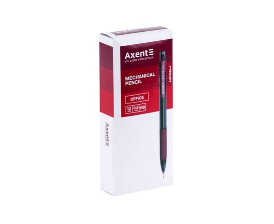 Карандаш механический Axent Office 0,5 мм, НВ (AMP9026-A), изображение 3 Карандаш механический Axent Office 0,5 мм, НВ (AMP9026-A), изображение 3