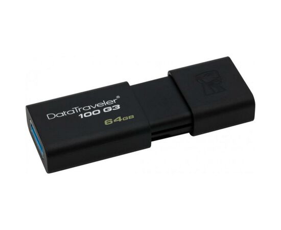 USB флеш накопитель Kingston 2x64GB DataTraveler 100 G3 USB 3.0 (DT100G3/64GB-2P), изображение 5 USB флеш накопитель Kingston 2x64GB DataTraveler 100 G3 USB 3.0 (DT100G3/64GB-2P), изображение 5
