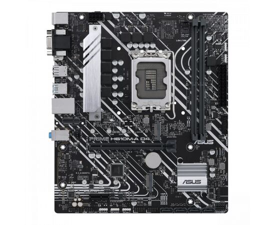 Материнська плата ASUS PRIME H610M-A D4-CSM, зображення 4 Материнська плата ASUS PRIME H610M-A D4-CSM, зображення 4