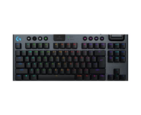 Клавіатура Logitech G915 TKL X Lightspeed Switch-Linear Wireless/Bluetooth/USB UA Black (920-012747)