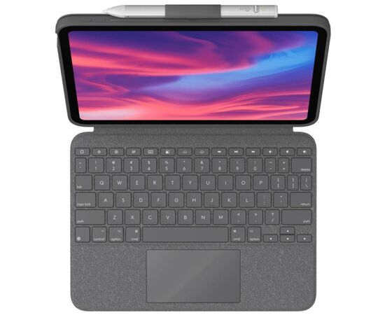 Чехол для планшета Logitech Combo Touch Keyboard iPad 10.9" 10th Gen 2022 Oxford Gray (L920-011382), изображение 2 Чехол для планшета Logitech Combo Touch Keyboard iPad 10.9" 10th Gen 2022 Oxford Gray (L920-011382), изображение 2
