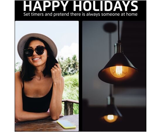 Умная лампочка Trust E27 LED FILAMENT 470 Lumen, 1800-2700k, white (71287_TRUST), изображение 9 Умная лампочка Trust E27 LED FILAMENT 470 Lumen, 1800-2700k, white (71287_TRUST), изображение 9