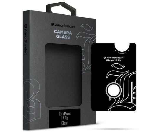 Стекло защитное Armorstandart for Camera Supreme BI Apple iPhone 17 Air Transparent (ARM86452)