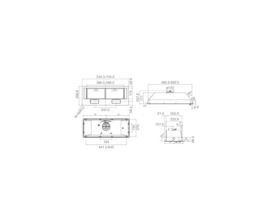 Витяжка кухонна Elica ERA BL/A/52, зображення 6 Витяжка кухонна Elica ERA BL/A/52, зображення 6