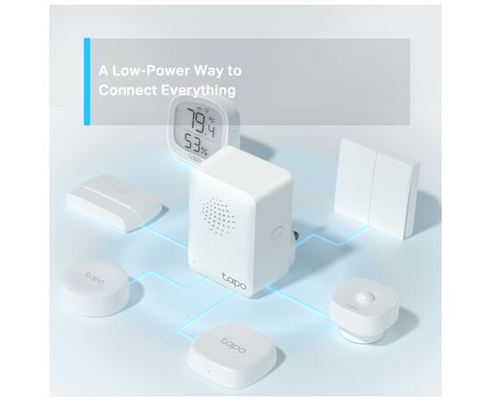 Модуль управления умным домом TP-Link Tapo H100 (TAPO-H100), изображение 3 Модуль управления умным домом TP-Link Tapo H100 (TAPO-H100), изображение 3