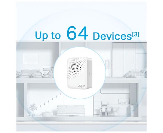Модуль управления умным домом TP-Link Tapo H100 (TAPO-H100), изображение 7 Модуль управления умным домом TP-Link Tapo H100 (TAPO-H100), изображение 7