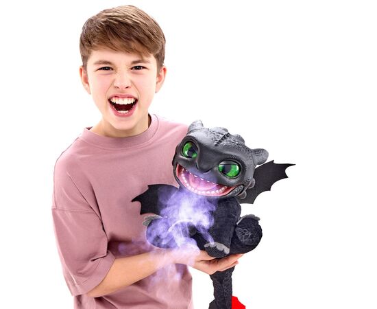 Интерактивная игрушка Real FX Беззубик (HTTYD-1001-01), изображение 7 Интерактивная игрушка Real FX Беззубик (HTTYD-1001-01), изображение 7