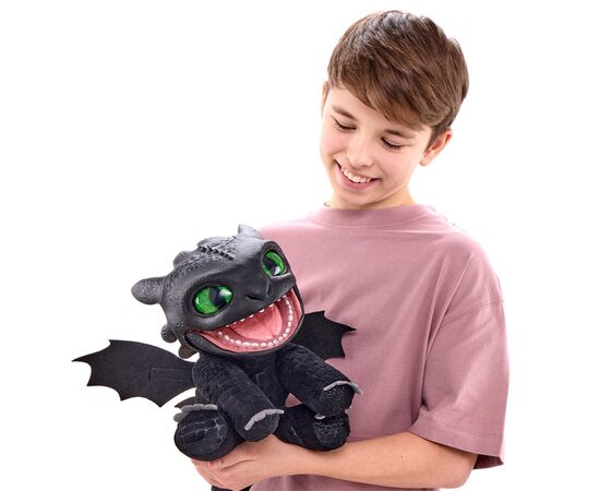 Интерактивная игрушка Real FX Беззубик (HTTYD-1001-01), изображение 8 Интерактивная игрушка Real FX Беззубик (HTTYD-1001-01), изображение 8