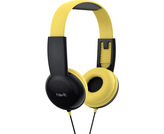 Наушники Havit HV-H211d Yellow/Black (HV-H211d)
