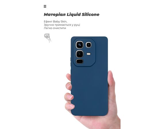 Чохол до мобільного телефона Armorstandart ICON Infinix Note 50 Pro 4GDark Blue (ARM85117), зображення 7