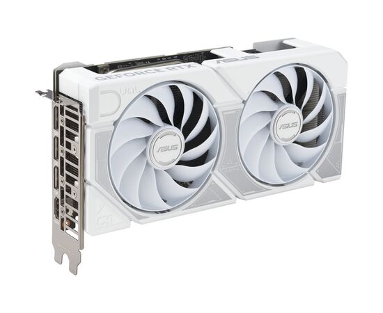 Видеокарта ASUS GeForce RTX5060Ti 16Gb DUAL WHITE OC (DUAL-RTX5060TI-O16G-WHITE), изображение 2 Видеокарта ASUS GeForce RTX5060Ti 16Gb DUAL WHITE OC (DUAL-RTX5060TI-O16G-WHITE), изображение 2
