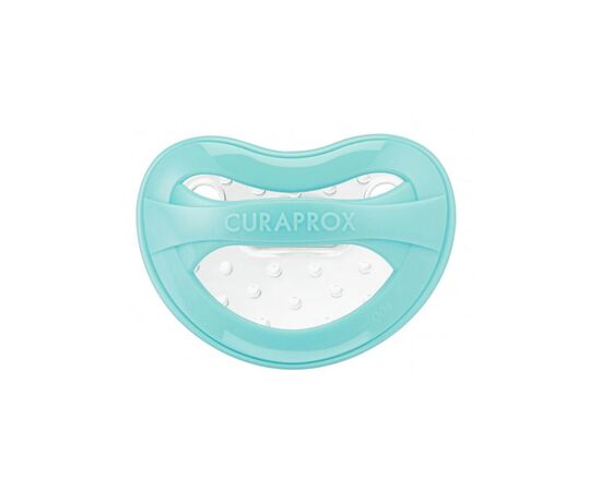 Пустышка Curaprox для дітей віком від 18 до 36 місяців Бірюзова (Babysoother turquoise s2), изображение 4 Пустышка Curaprox для дітей віком від 18 до 36 місяців Бірюзова (Babysoother turquoise s2), изображение 4