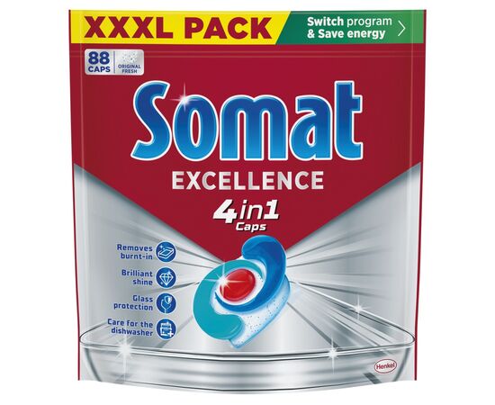 Таблетки для посудомоечных машин Somat Excellence 88 шт. (9000101831559)