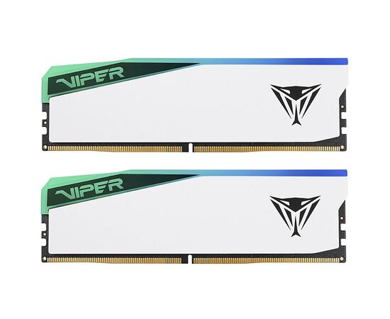 Модуль памяти для компьютера DDR5 32GB (2x16GB) 6000 MHz Viper Elite 5 RGB Patriot (PVER532G60C30KW)