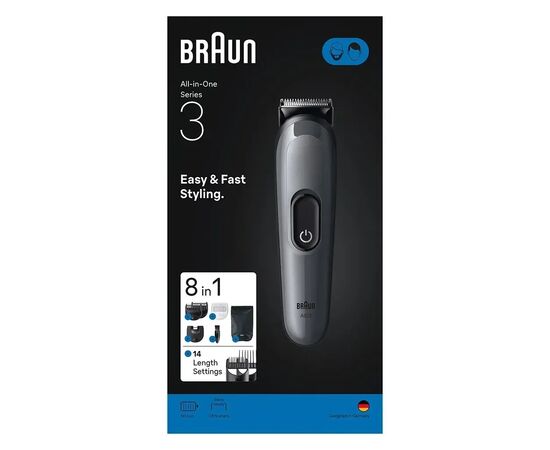 Триммер Braun AIO 3540 (AIO3540), изображение 2 Триммер Braun AIO 3540 (AIO3540), изображение 2