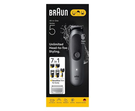 Триммер Braun AIO 5520 (AIO5520), изображение 2 Триммер Braun AIO 5520 (AIO5520), изображение 2