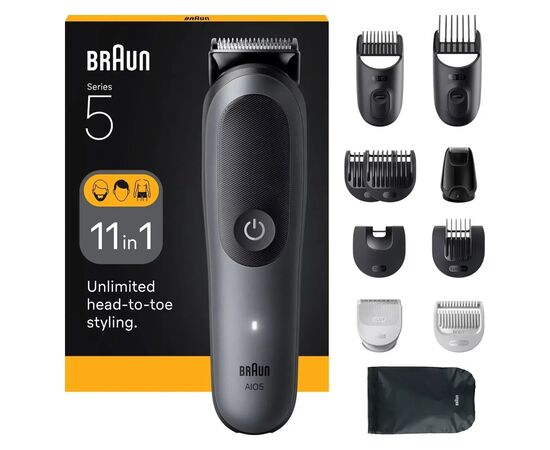 Триммер Braun AIO 5560 (AIO5560), изображение 8 Триммер Braun AIO 5560 (AIO5560), изображение 8