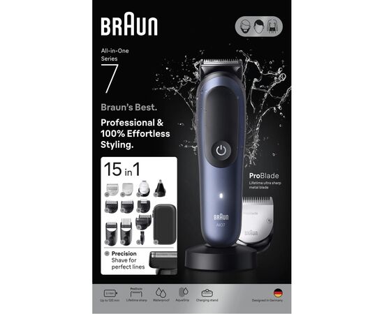 Триммер Braun AIO 7580 (AIO7580), изображение 2 Триммер Braun AIO 7580 (AIO7580), изображение 2