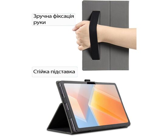 Чехол для планшета BeCover Slimbook Blackview Tab 16 Pro 10.95" Black (713718), изображение 3 Чехол для планшета BeCover Slimbook Blackview Tab 16 Pro 10.95" Black (713718), изображение 3