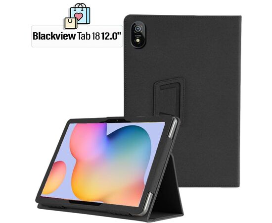 Чехол для планшета BeCover Slimbook Blackview Tab 18 12.0" Black (713716)